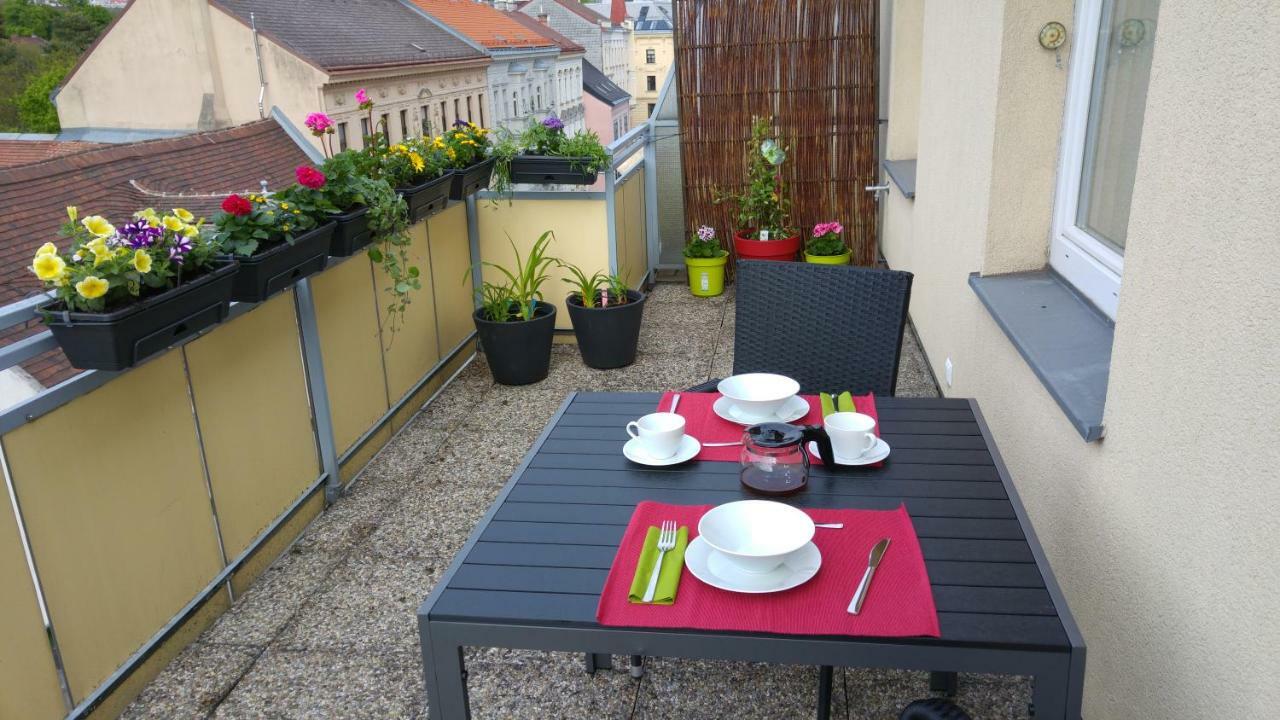 Apartment Visit Vienna Roof Terrace Morning Sun Екстер'єр фото